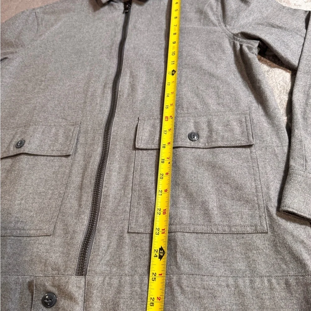 Express gray zip